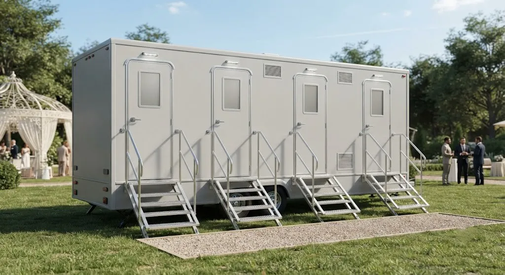 4 Stall Restroom Trailer in Waldorf, MD